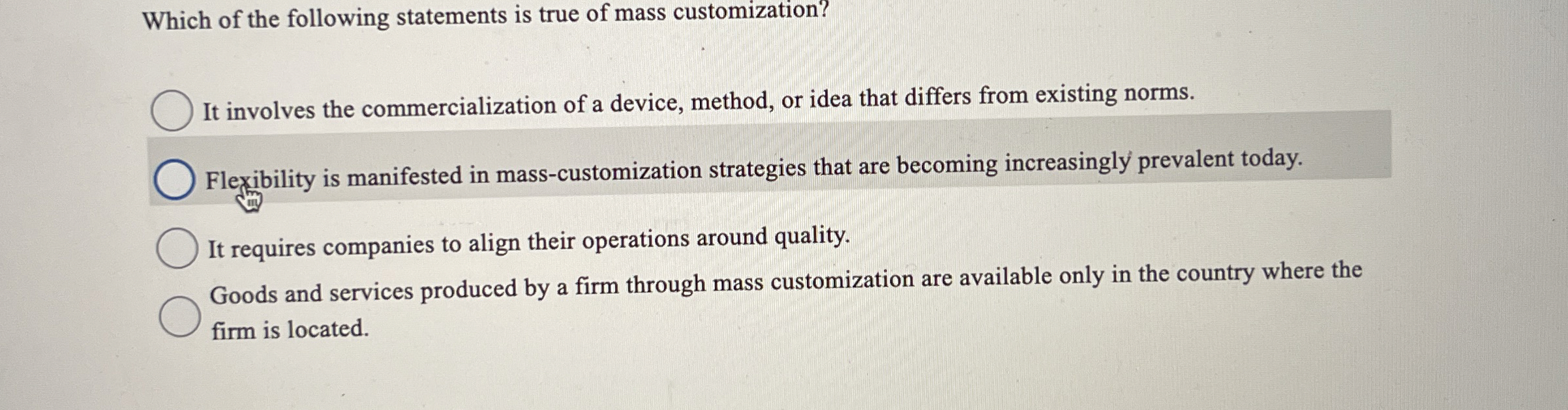  It involves the commercialization of a device, method, or idea that