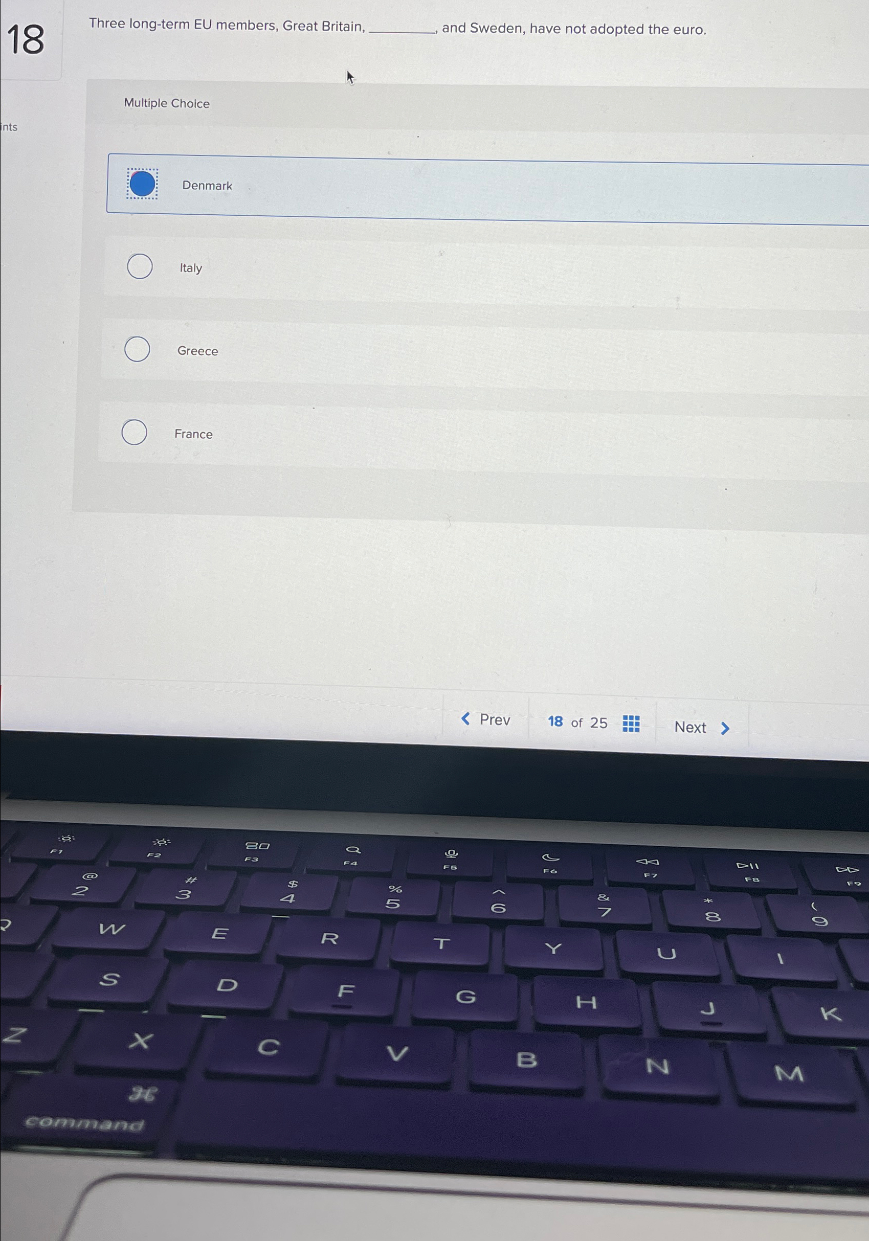  Three long-term EU members, Great Britain, q, and Sweden, have not