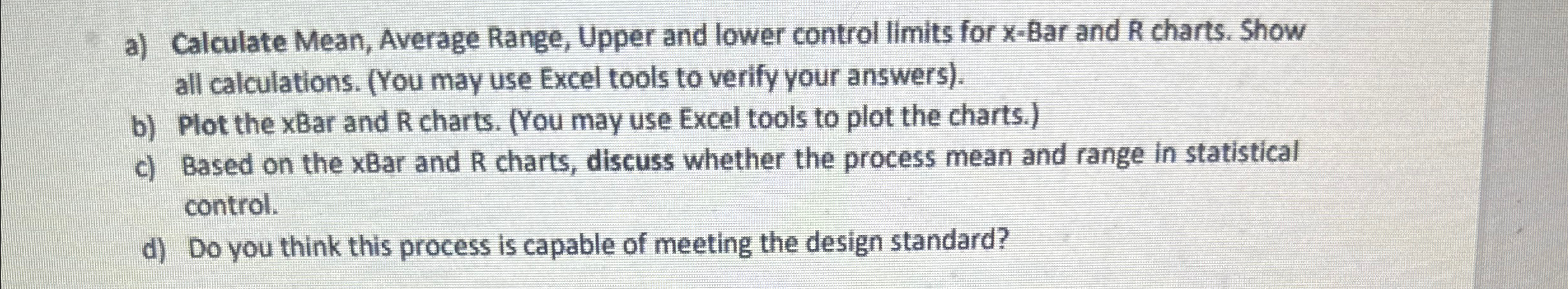  [20 points] A production manager at Uitra Clean Dishwashing Company is