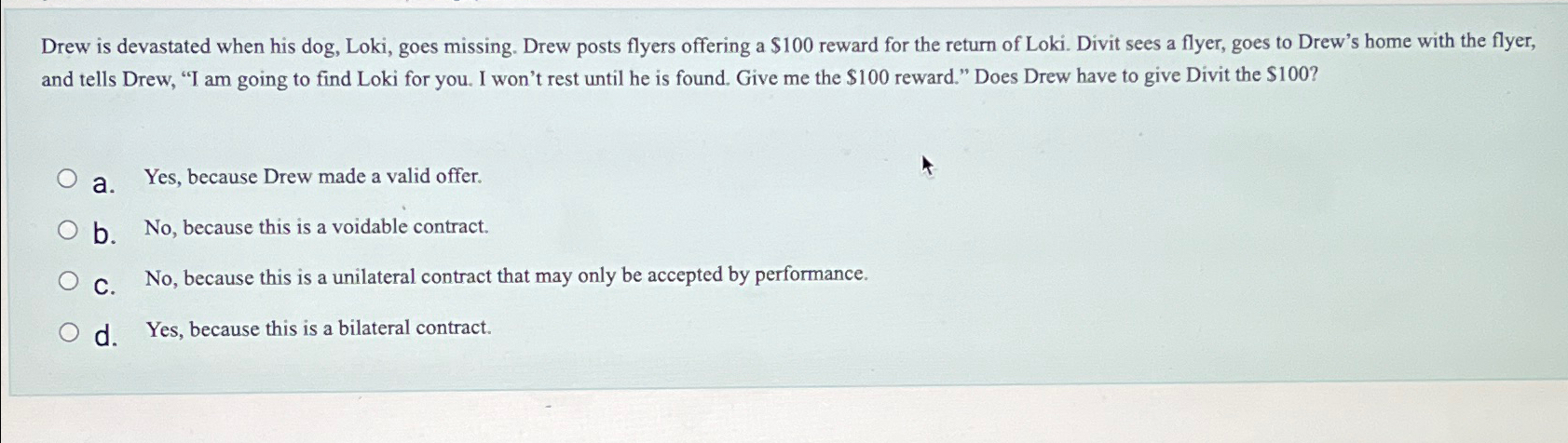  Drew is devastated when his dog, Loki, goes missing. Drew posts
