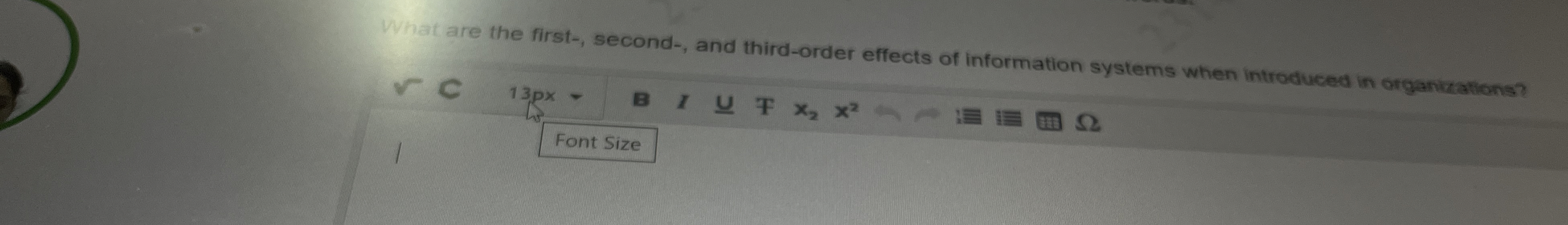  What are the first-, second-, and third-order effects of information systems