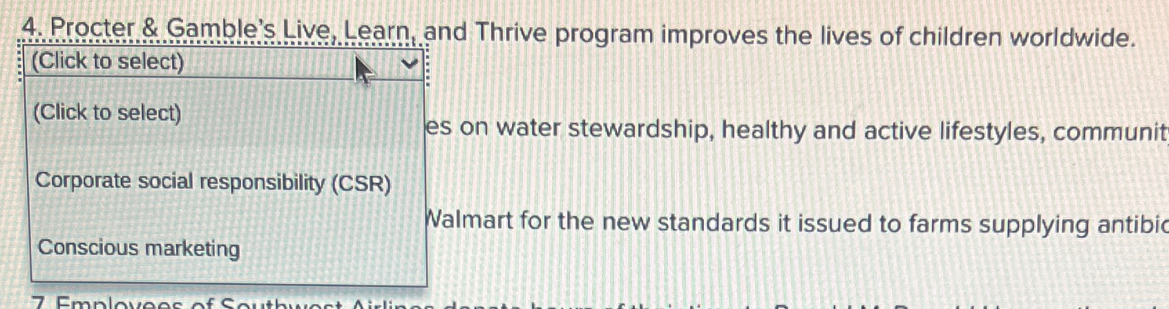  Procter & Gamble's Live, Learn and Thrive program improves the lives