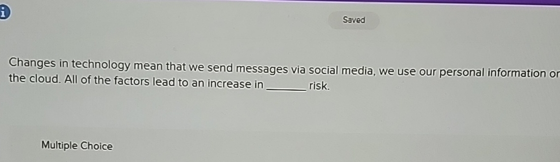  Changes in technology mean that we send messages via social media,