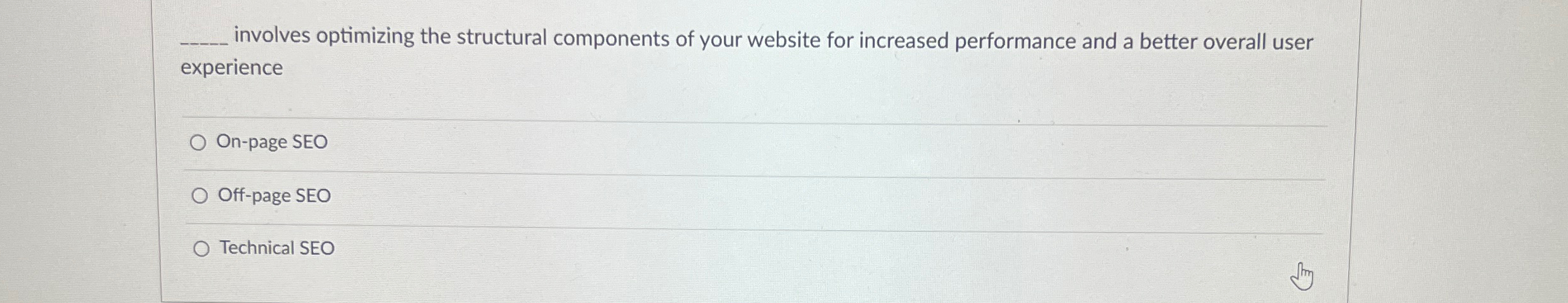  q, involves optimizing the structural components of your website for increased
