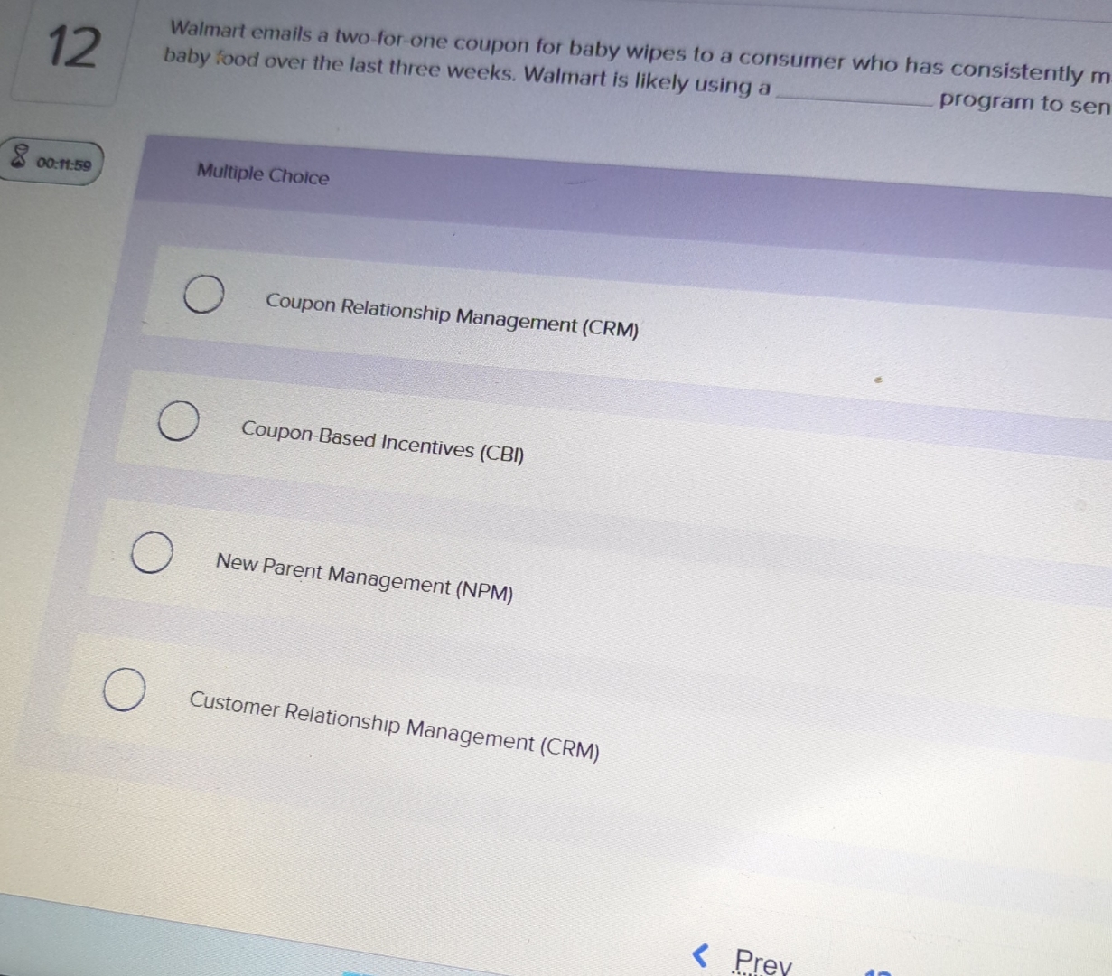  12 Walmart emails a two-for-one coupon for baby wipes to a