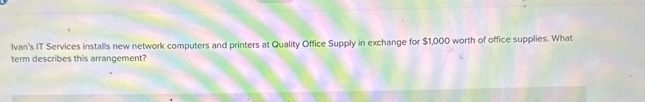  Ivan's IT Services installs new network computers and printers at Quality