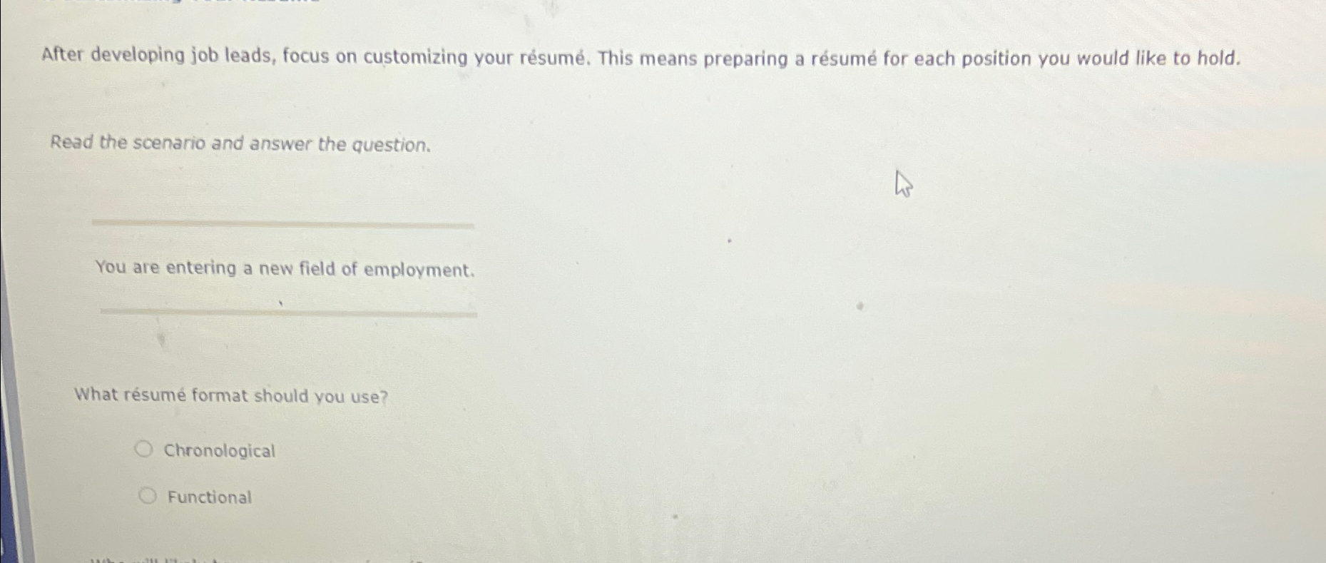  After developing job leads, focus on customizing your rsum. This means