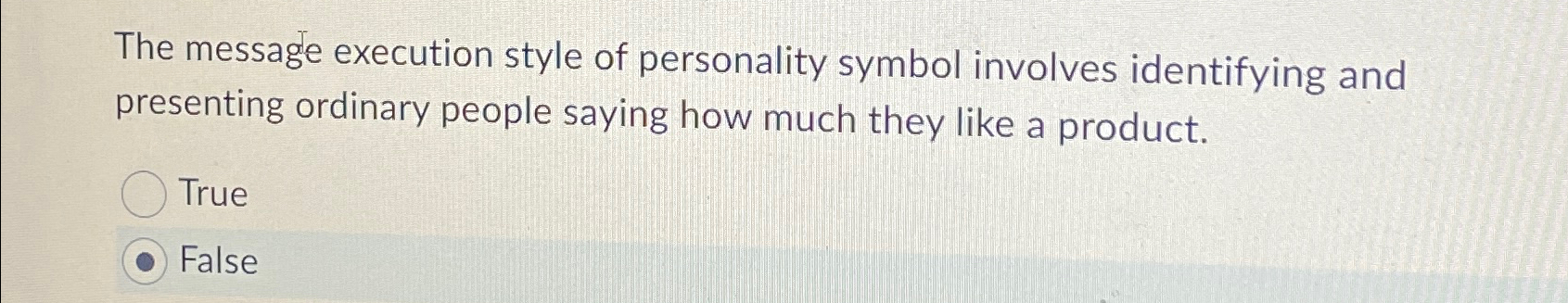  The message execution style of personality symbol involves identifying and presenting