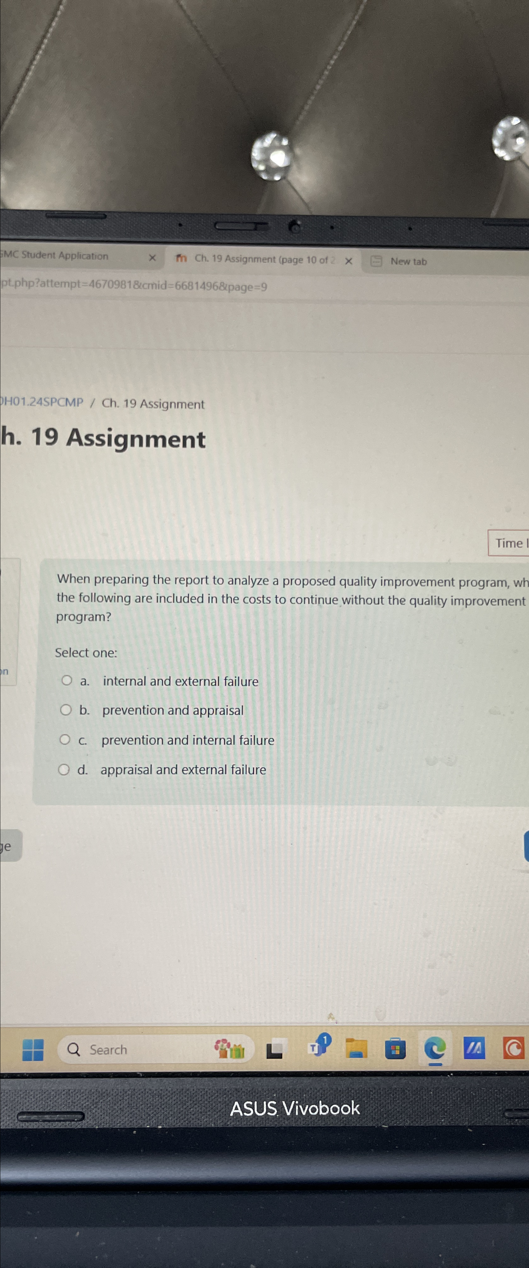  MC Student Application In Ch.19 Assignment (page 10 of New tab