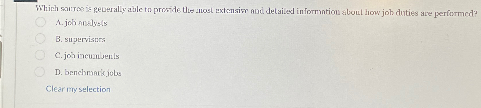  Which source is generally able to provide the most extensive and