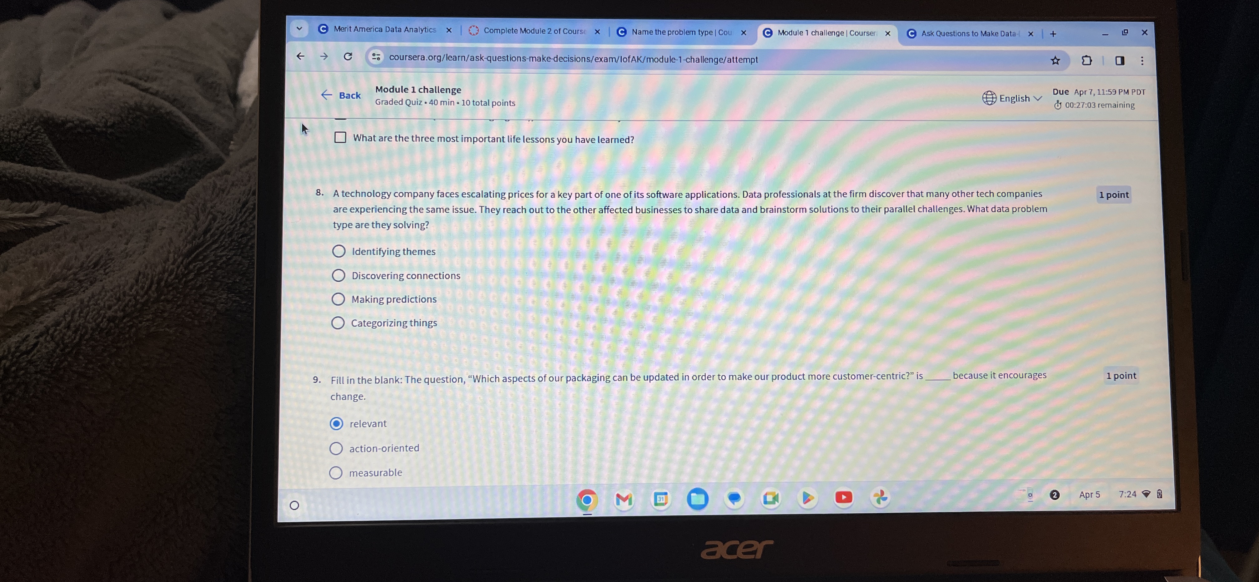  A technology company faces escalating prices for a key part of