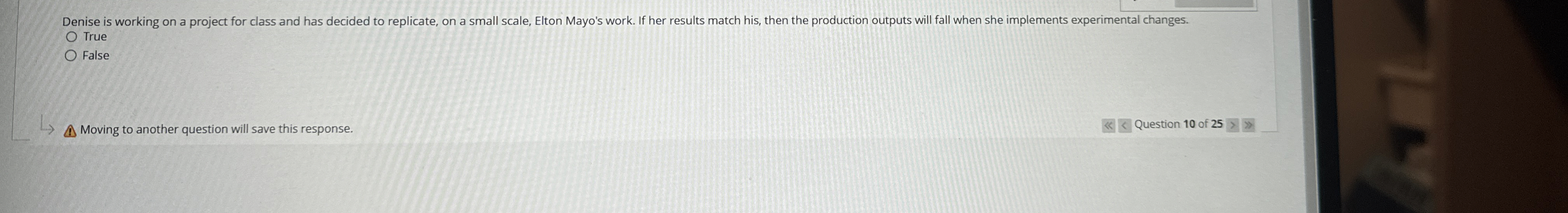  Denise is working on a project for class and has decided