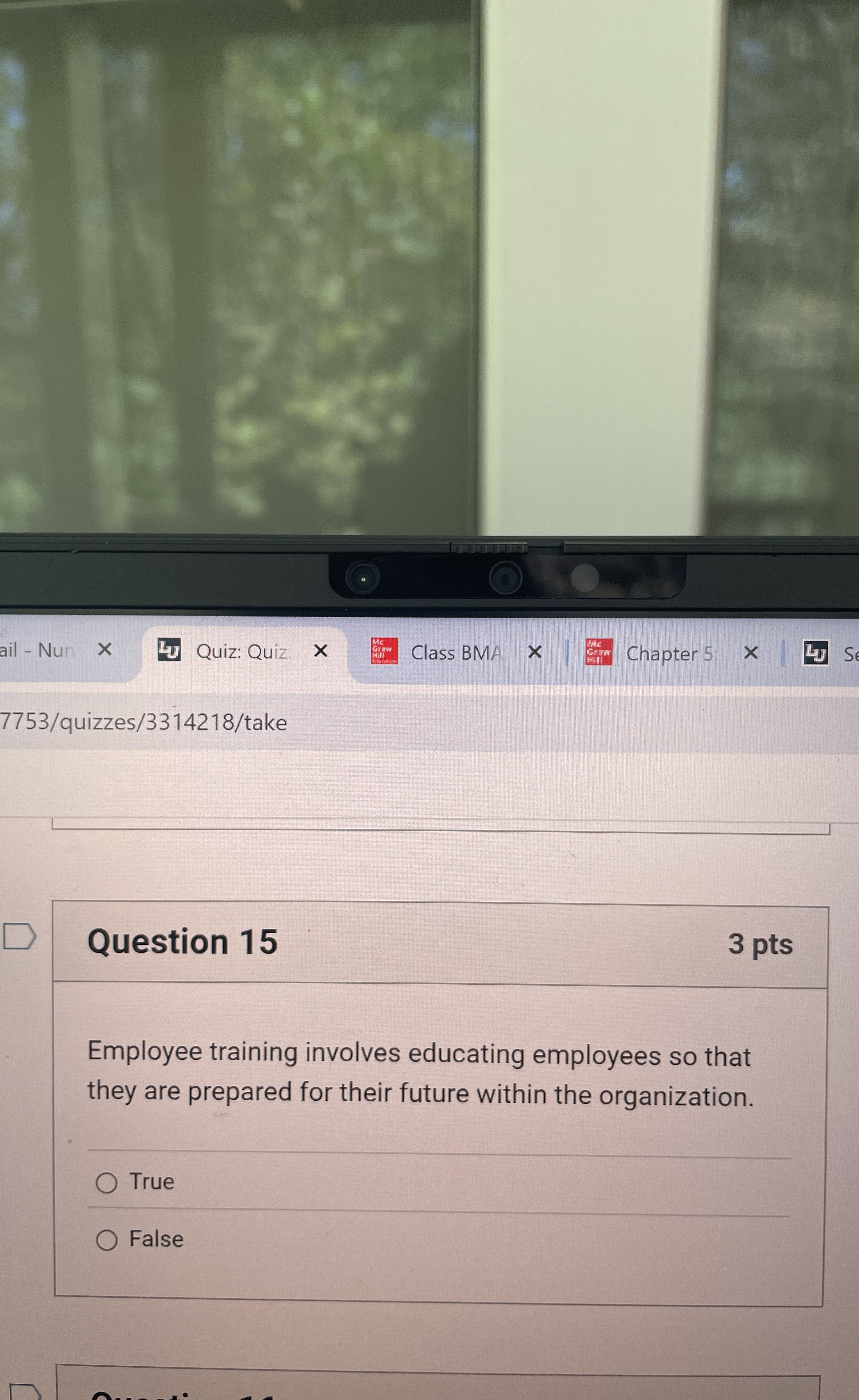  Question 15 Employee training involves educating employees so that they are