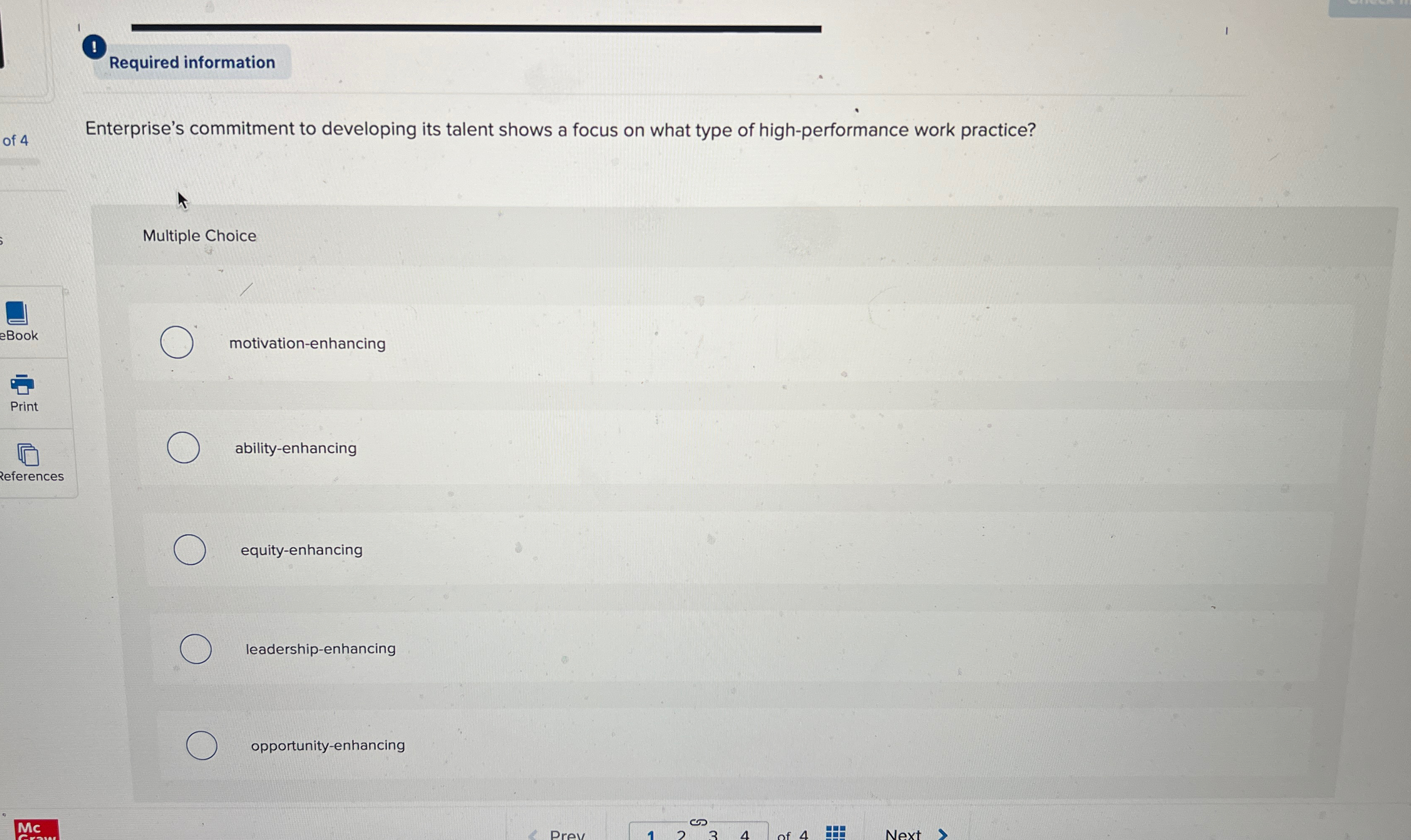  (1. Required information Enterprise's commitment to developing its talent shows a