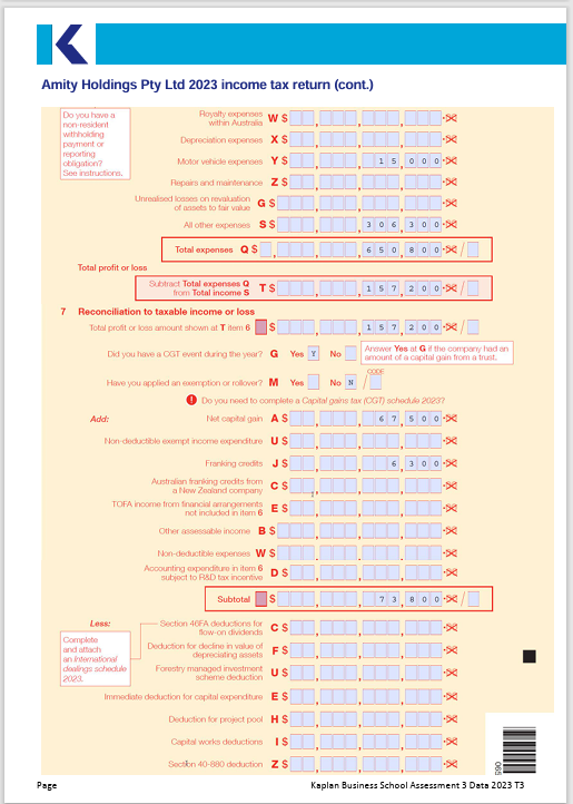 the returns prepared. Katy has provided the following information produced by Kurt:
