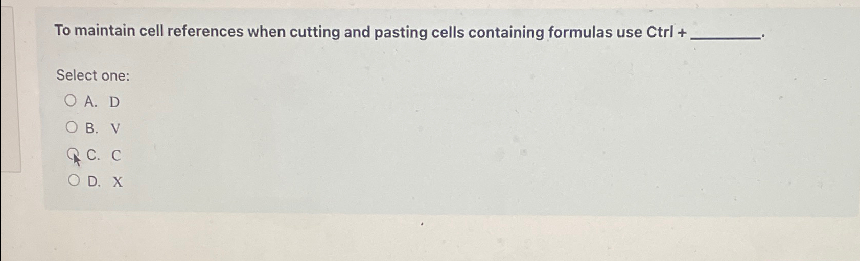  To maintain cell references when cutting and pasting cells containing formulas