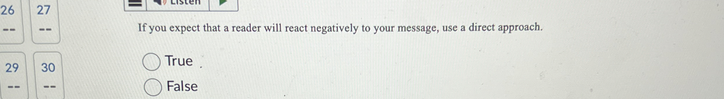  If you expect that a reader will react negatively to your