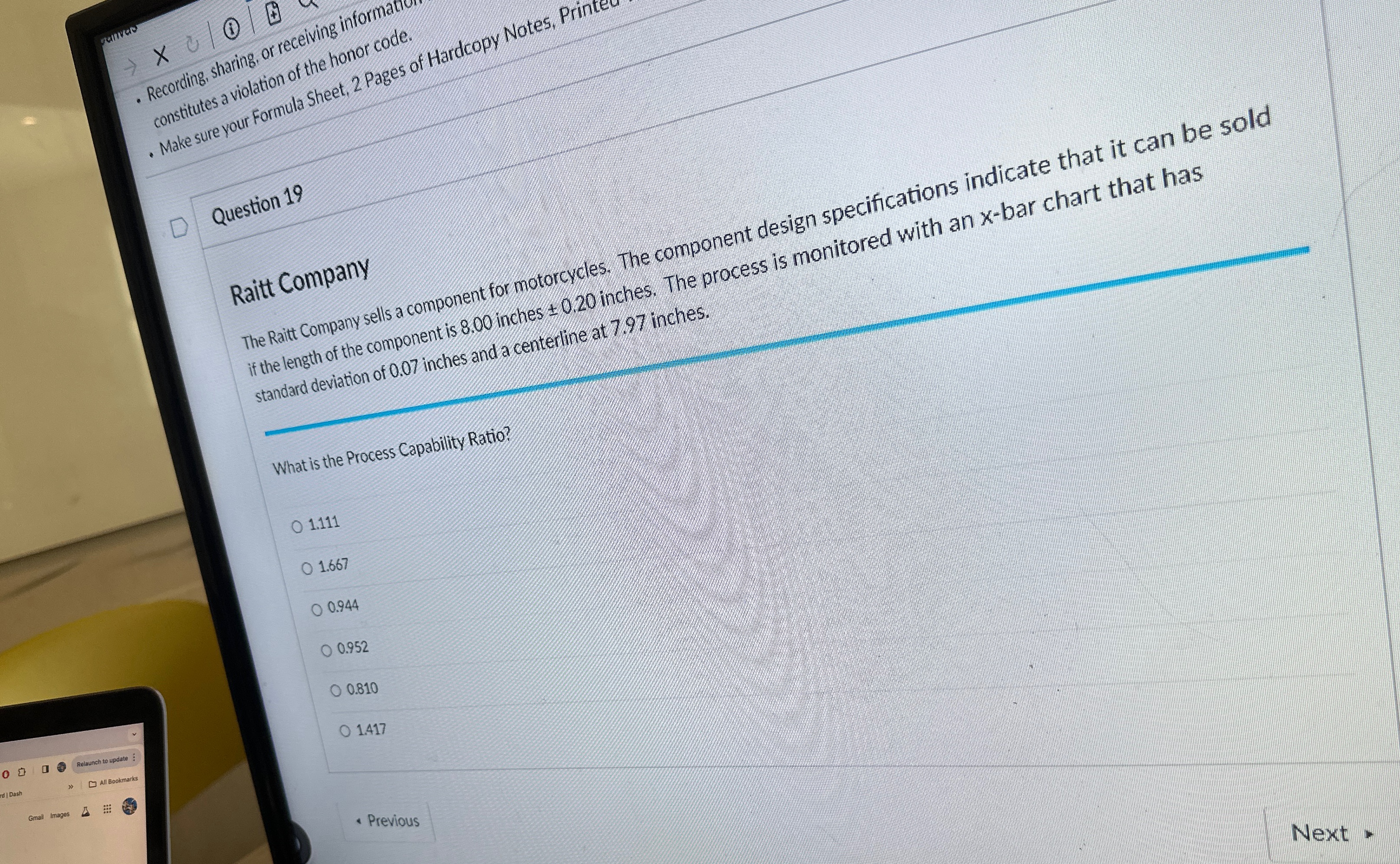  constitutues avio suration of the honor code Question 19 Raitt Company