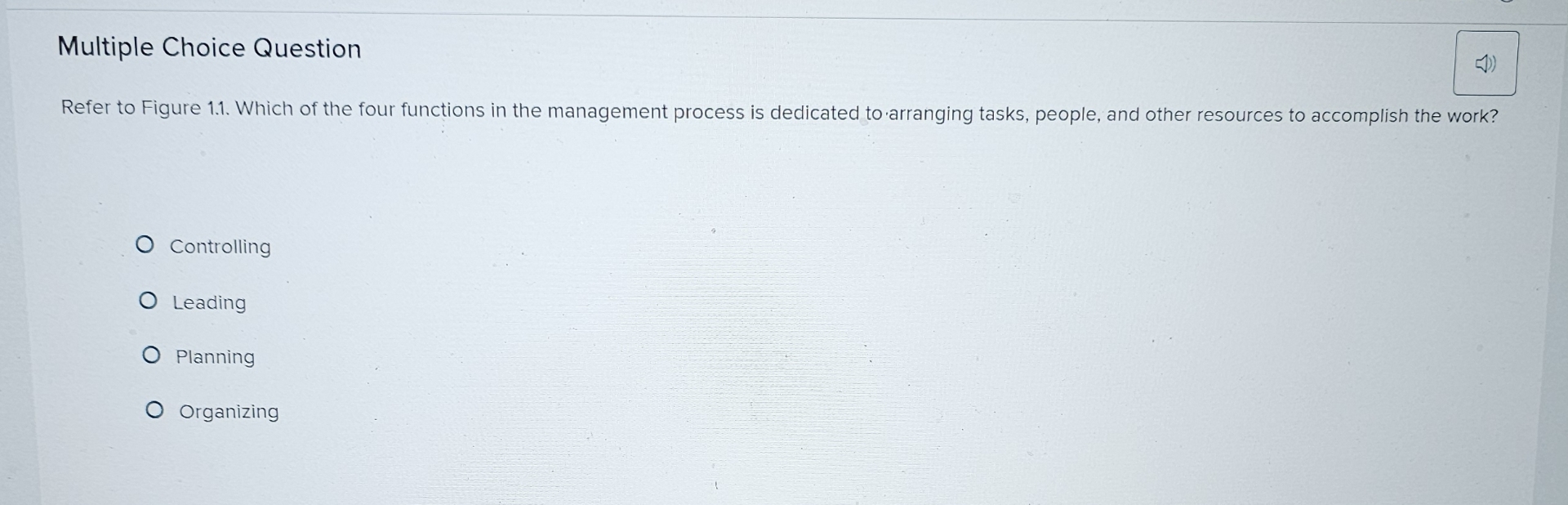  Multiple Choice Question Refer to Figure 1.1. Which of the four