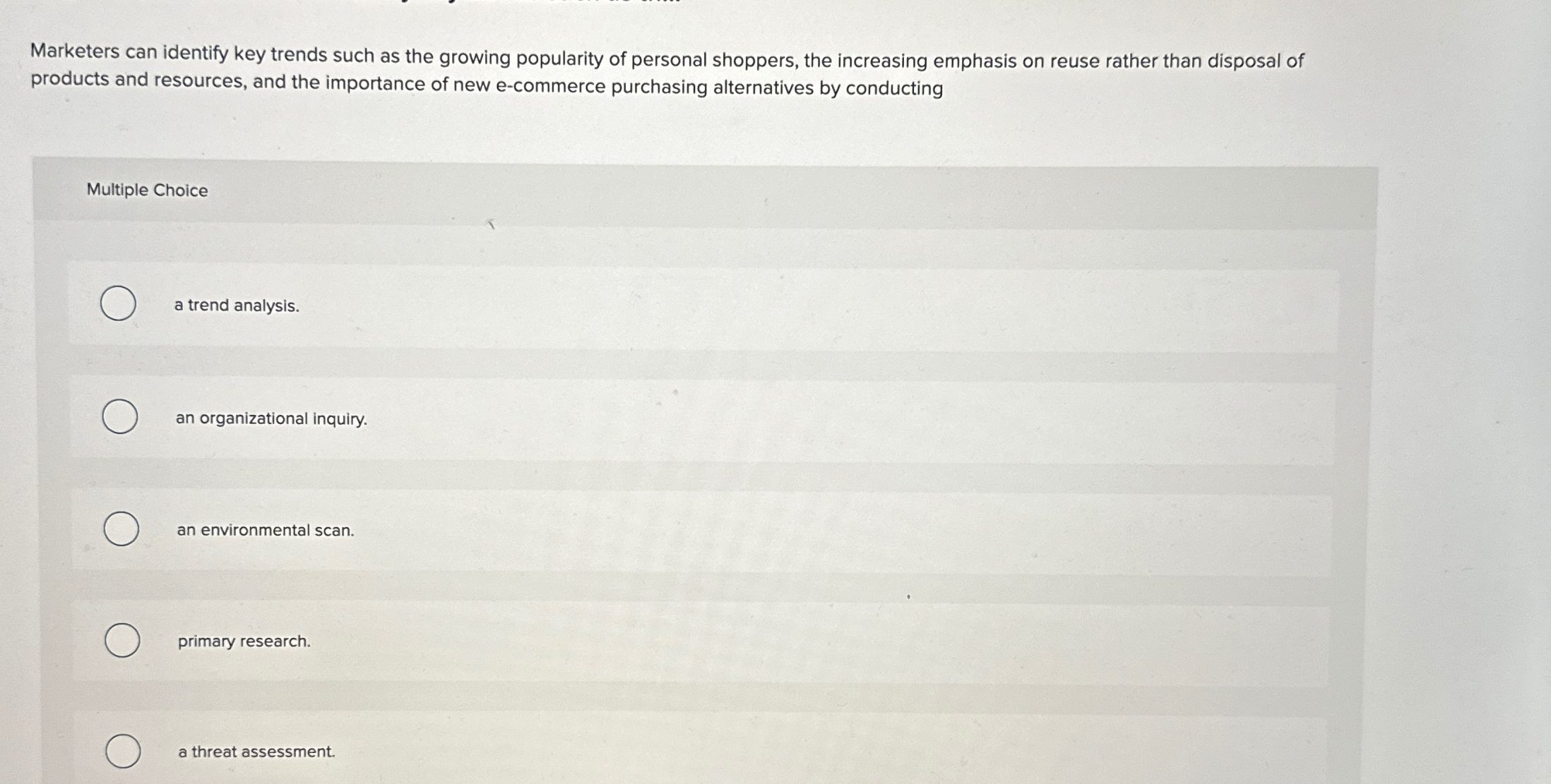  Marketers can identify key trends such as the growing popularity of