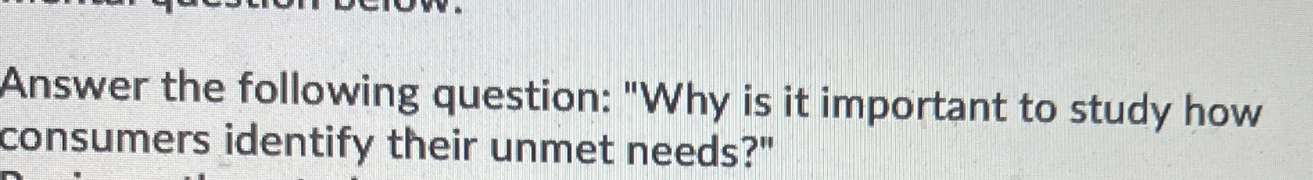  Answer the following question: "Why is it important to study how