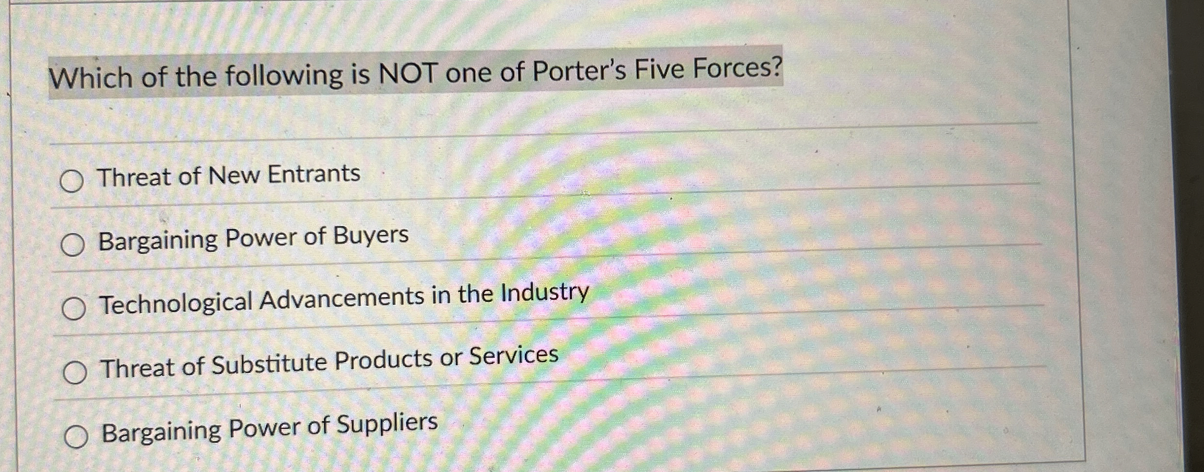  Question 1 Based on your reading, information systems help businesses compete