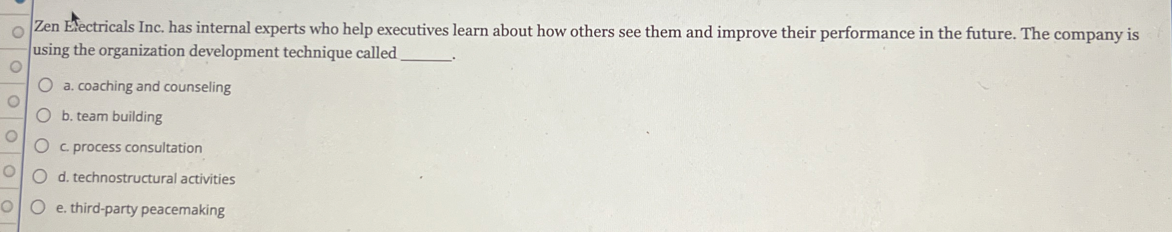  Zen Efectricals Inc. has internal experts who help executives learn about