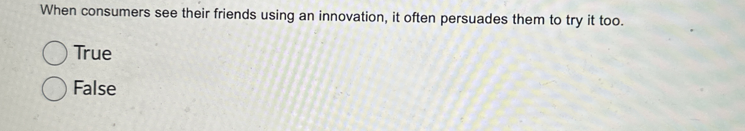  When consumers see their friends using an innovation, it often persuades