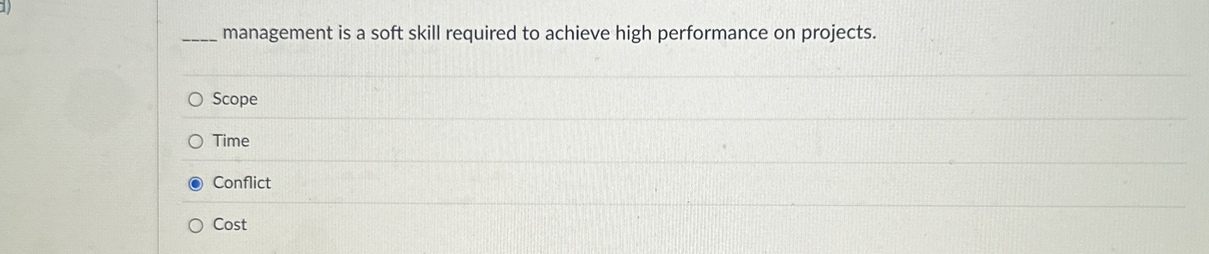  management is a soft skill required to achieve high performance on