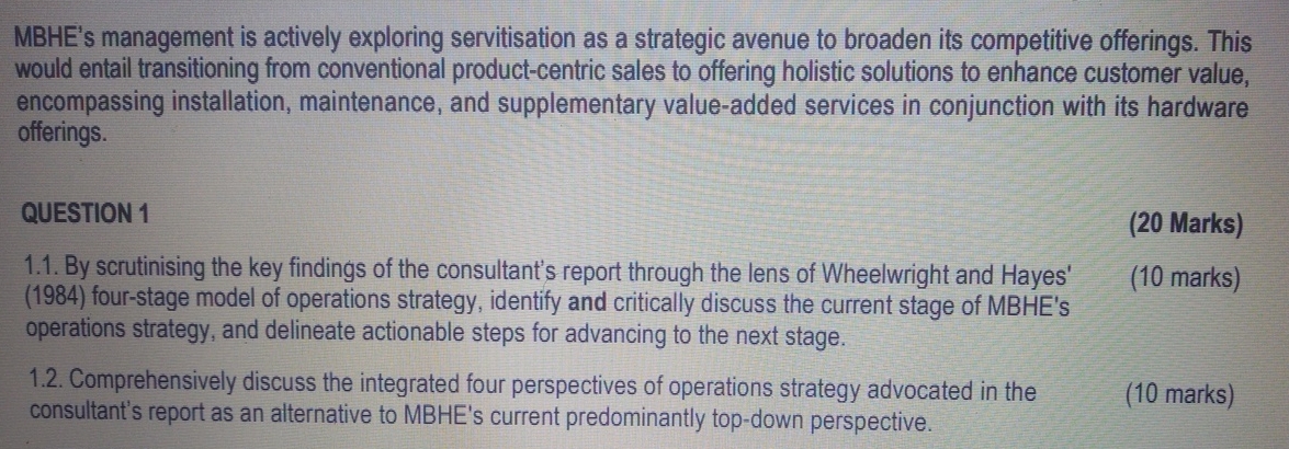  SECTION A [40 MARKS] Answer ALL questions in this section. Based