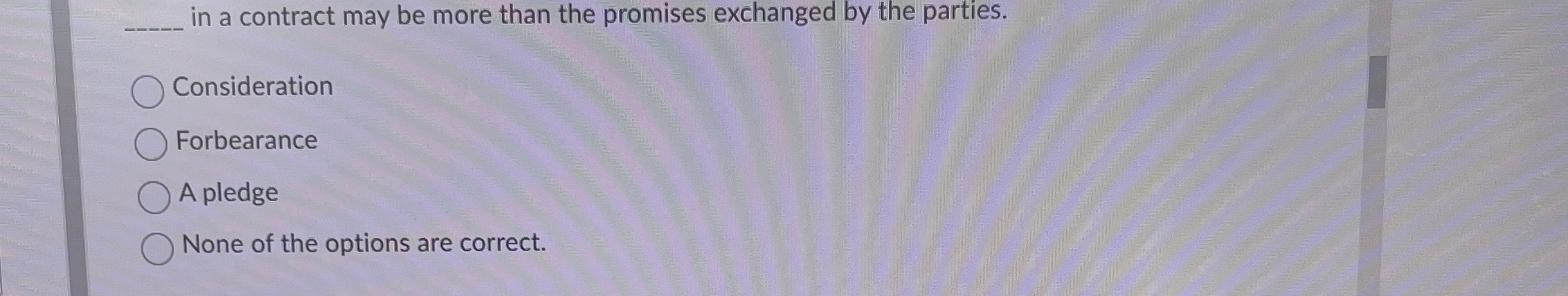  in a contract may be more than the promises exchanged by