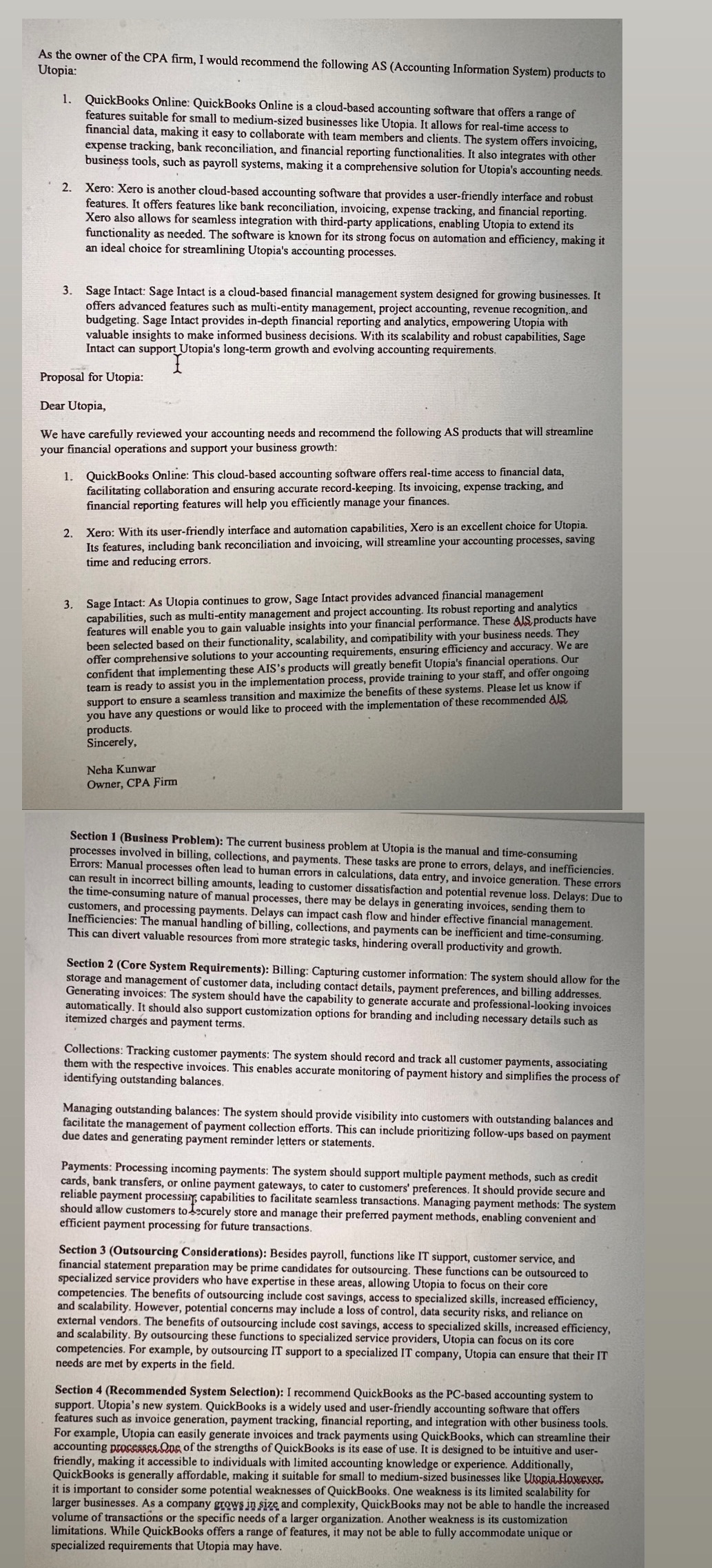 I have attached my Technology paper below can you please go through