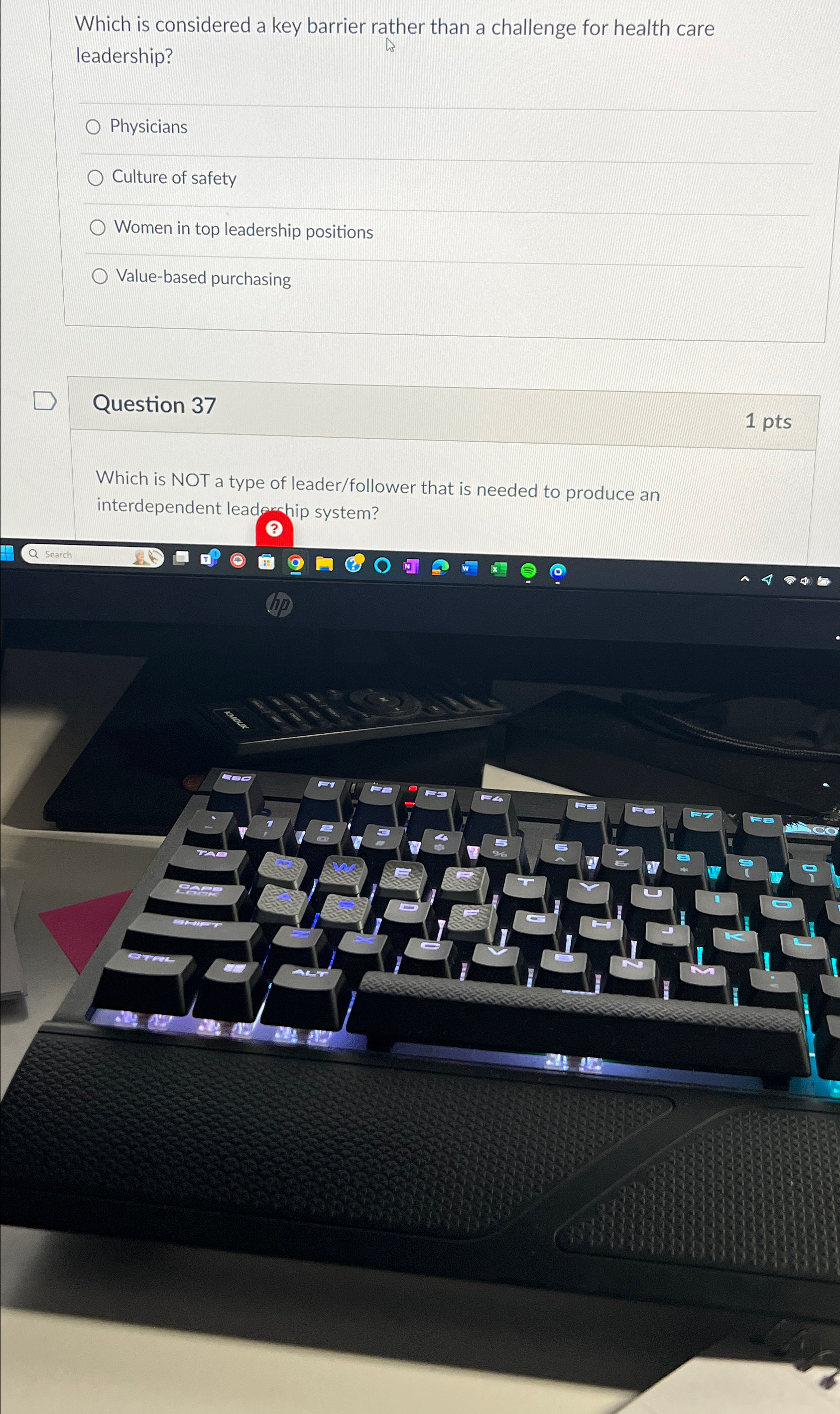  Which is considered a key barrier rather than a challenge for