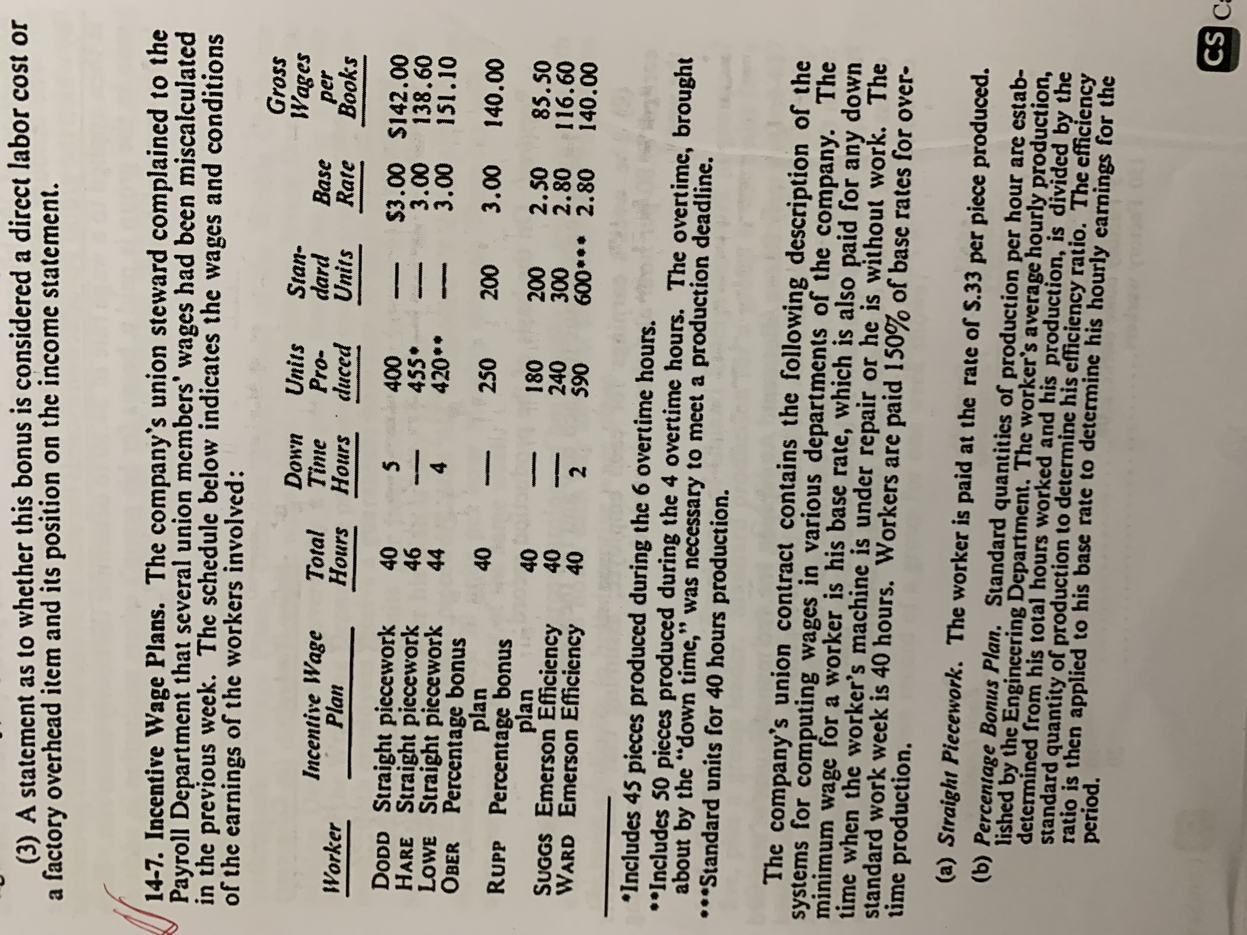  (3) A statement as to whether this bonus is considered a