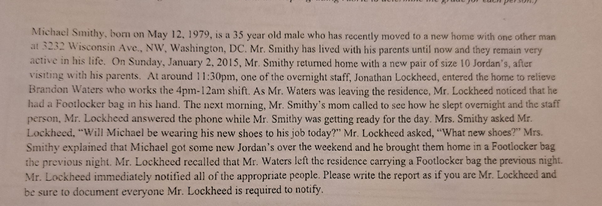  Michael Smithy, born on May 12,1979, is a 35 year old