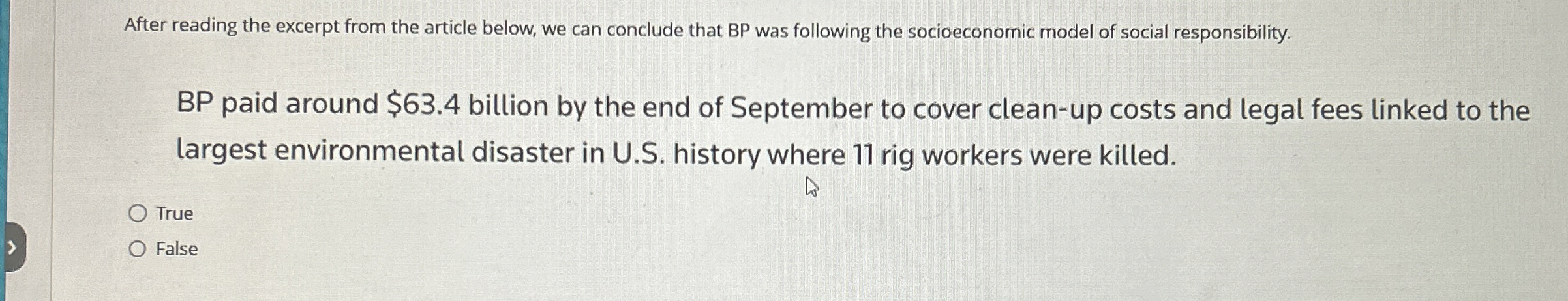  After reading the excerpt from the article below, we can conclude