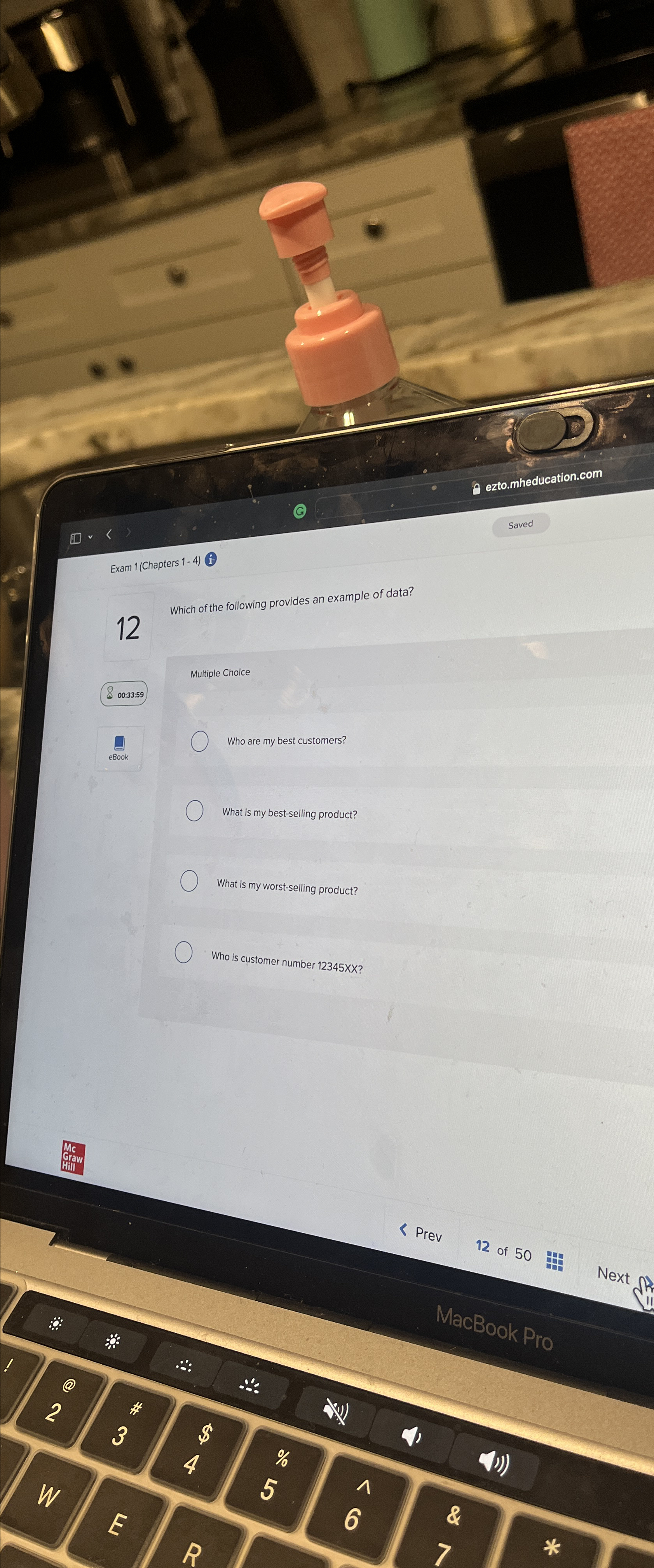  vv Exam 1(Chapters 1-4) 12 Which of the following provides an