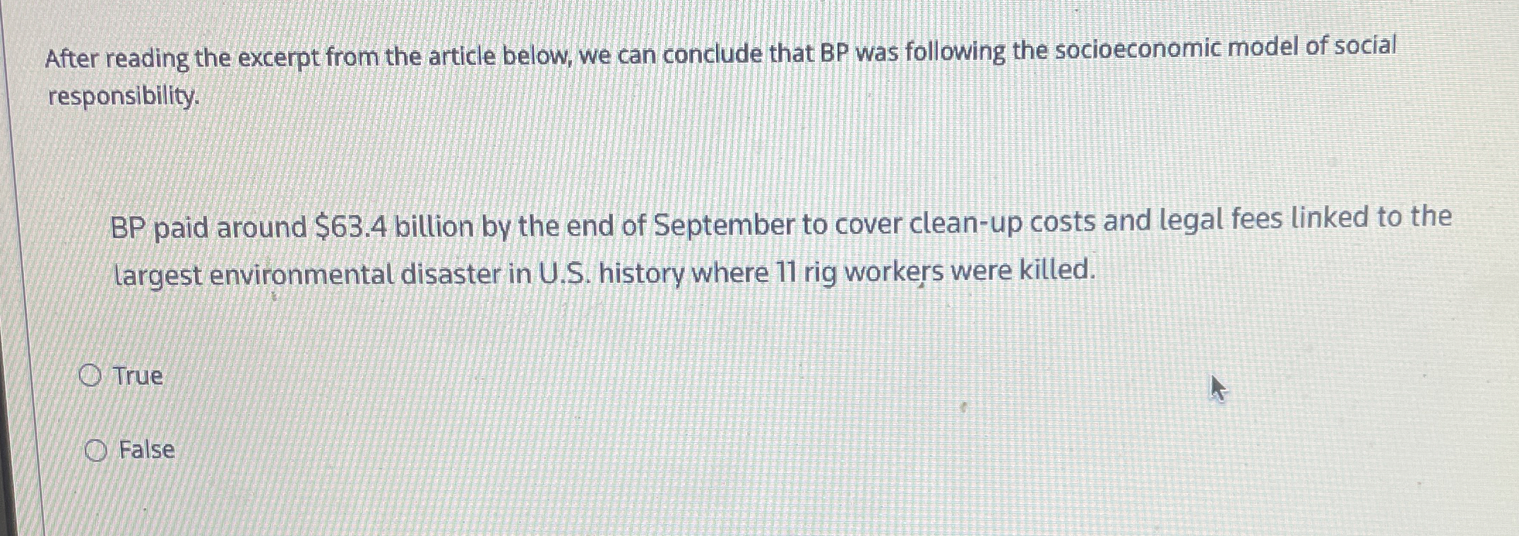  After reading the excerpt from the article below, we can conclude