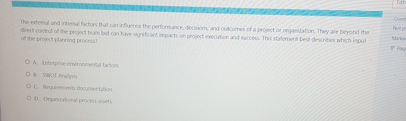  The external and internal factors that can influence the performance, decisions,