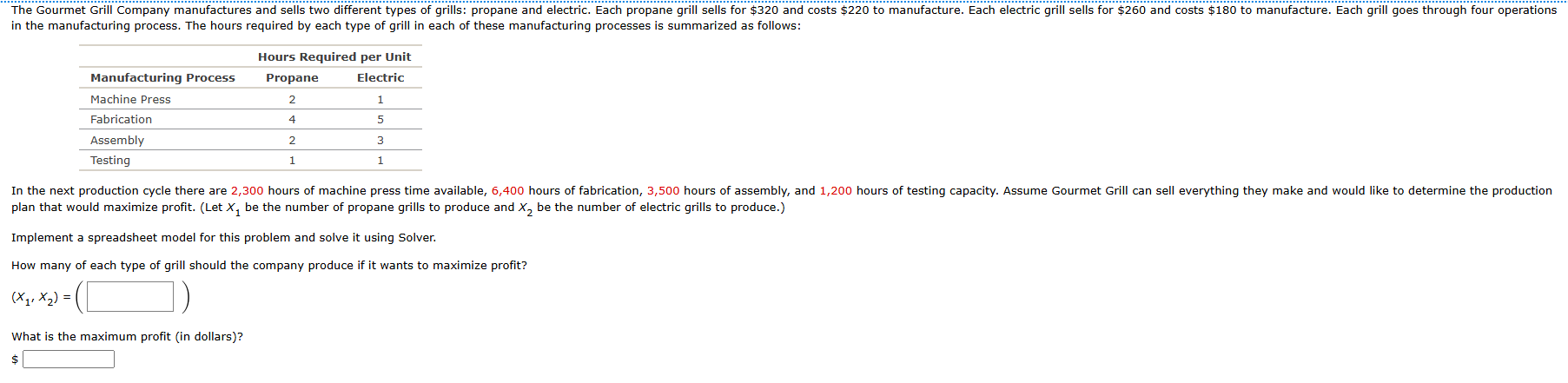  Please help. Please don't ask me to use solver or spreadsheet/excel