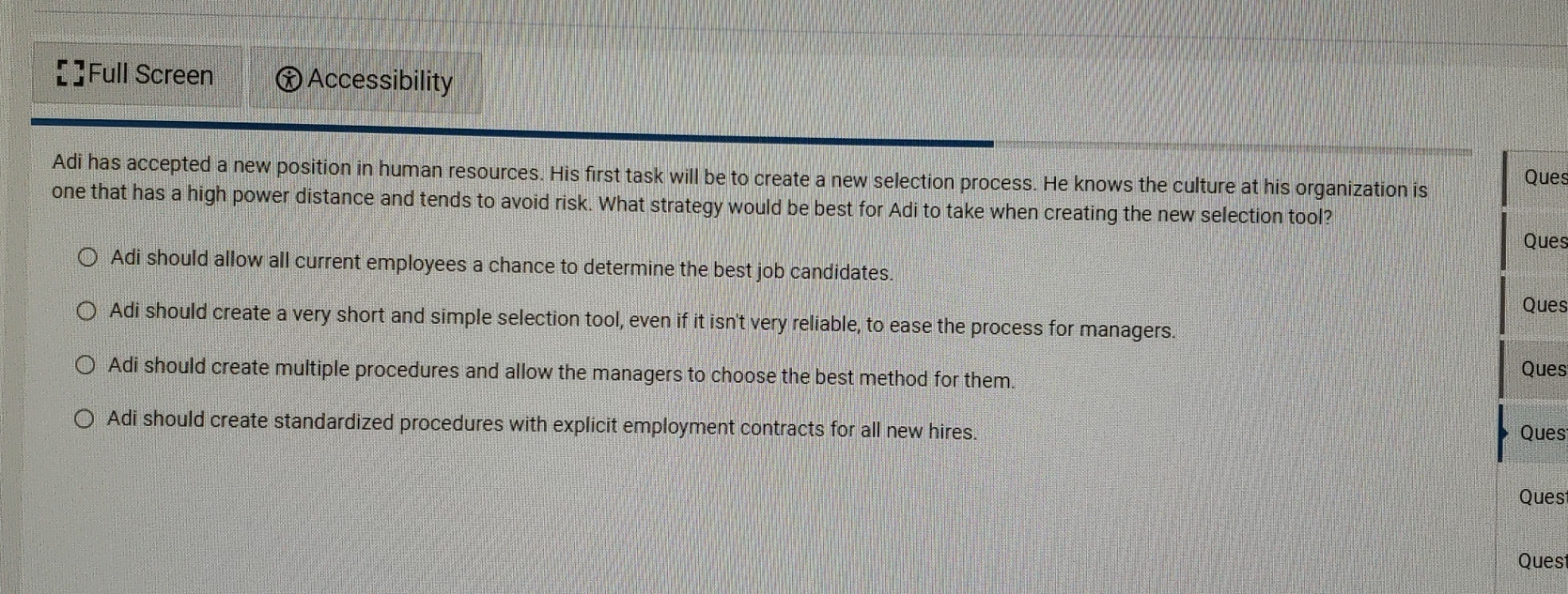  Full Screen () Accessibility Adi has accepted a new position in