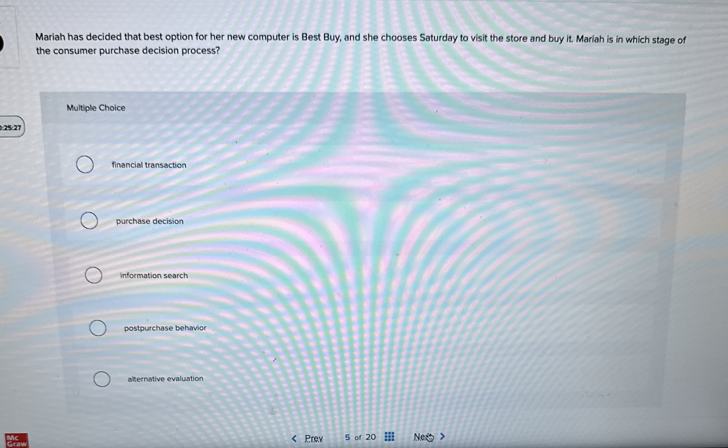  Mariah has decided that best option for her new computer is