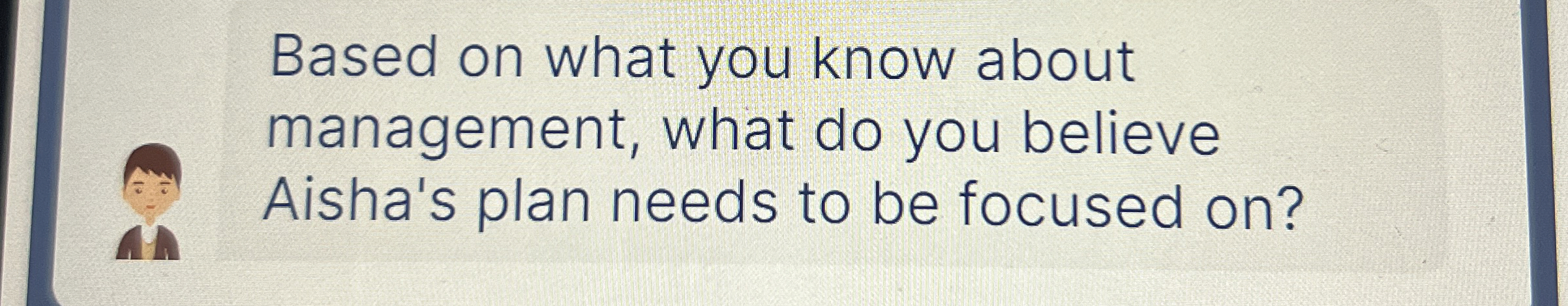  Efficiency Effectiveness Expediting Narrator That's not quite right. Try again! Based
