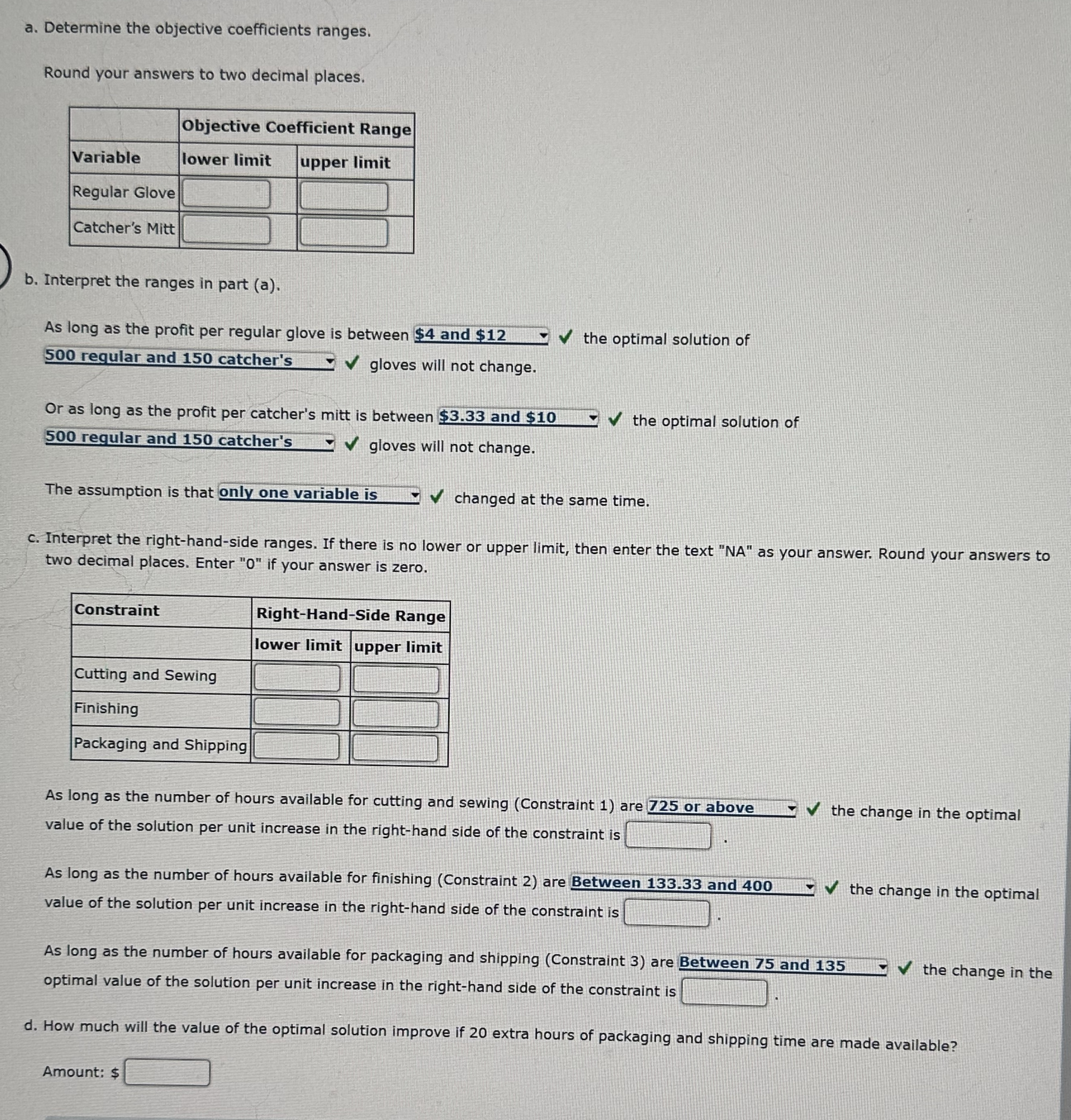  Problem 3-06 Kelson Sporting Equipment, Inc., makes two different types of