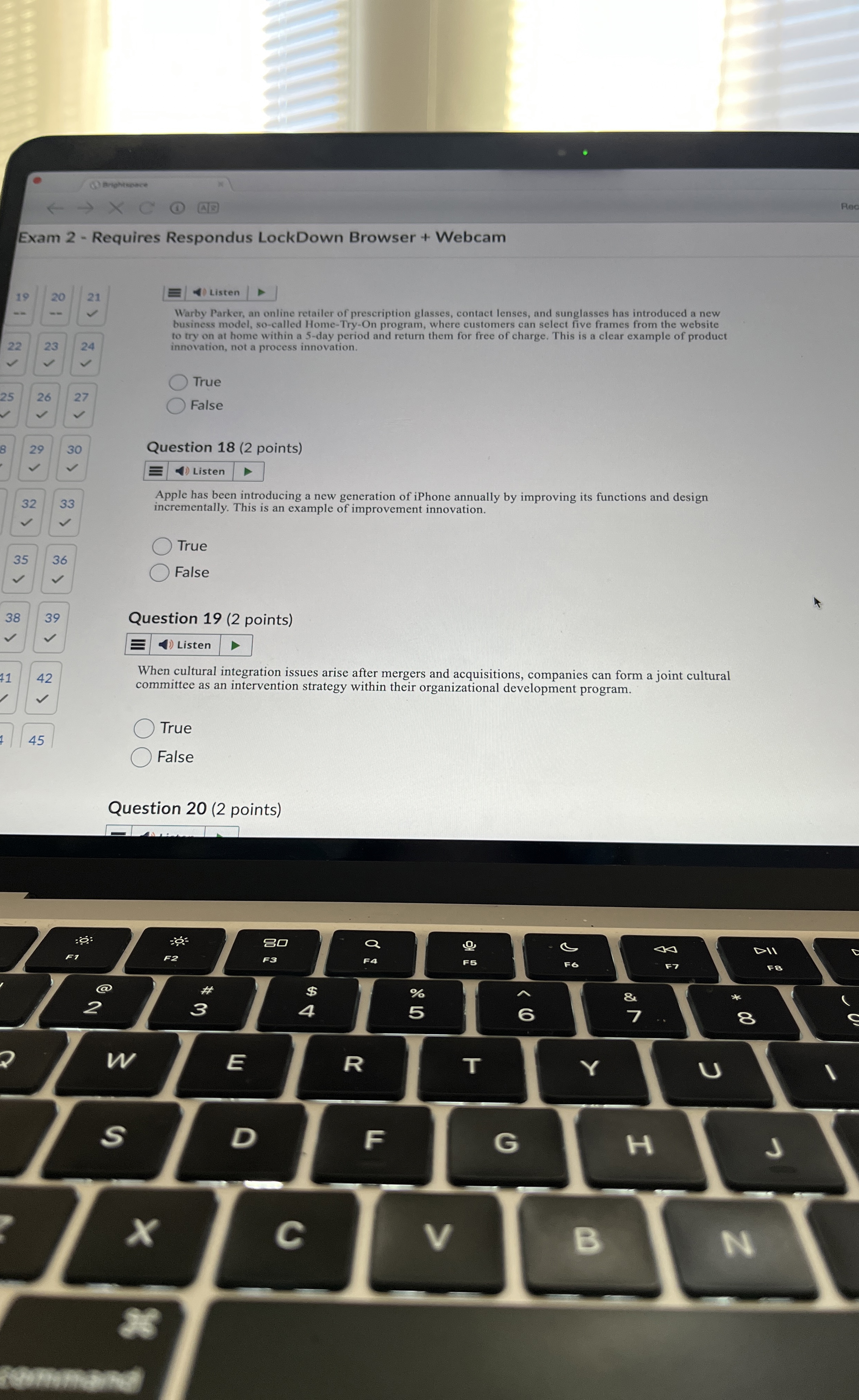  Question 19(2 points) When cultural integration issues arise after mergers and