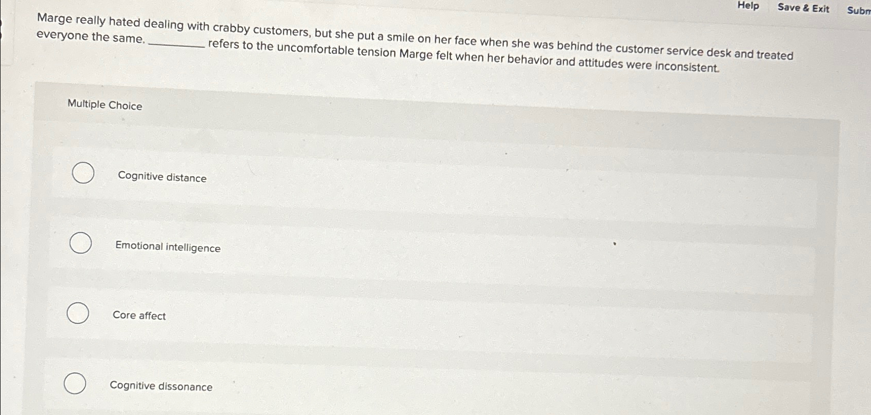  Help Save & Exit Subn Marge really hated dealing with crabby