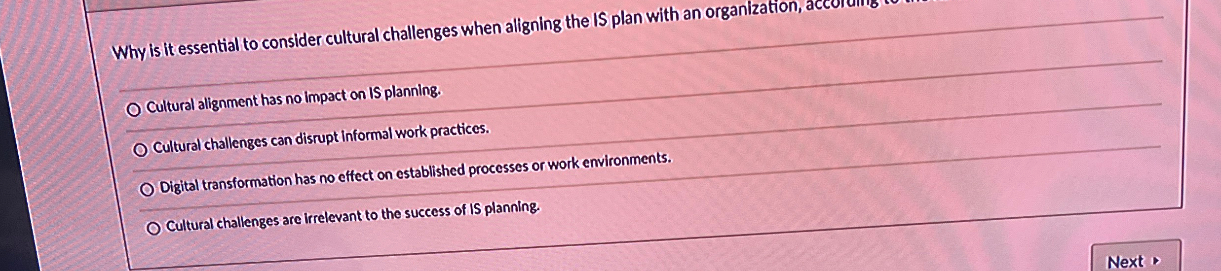  Why is it essential to consider cultural challenges when aligning the