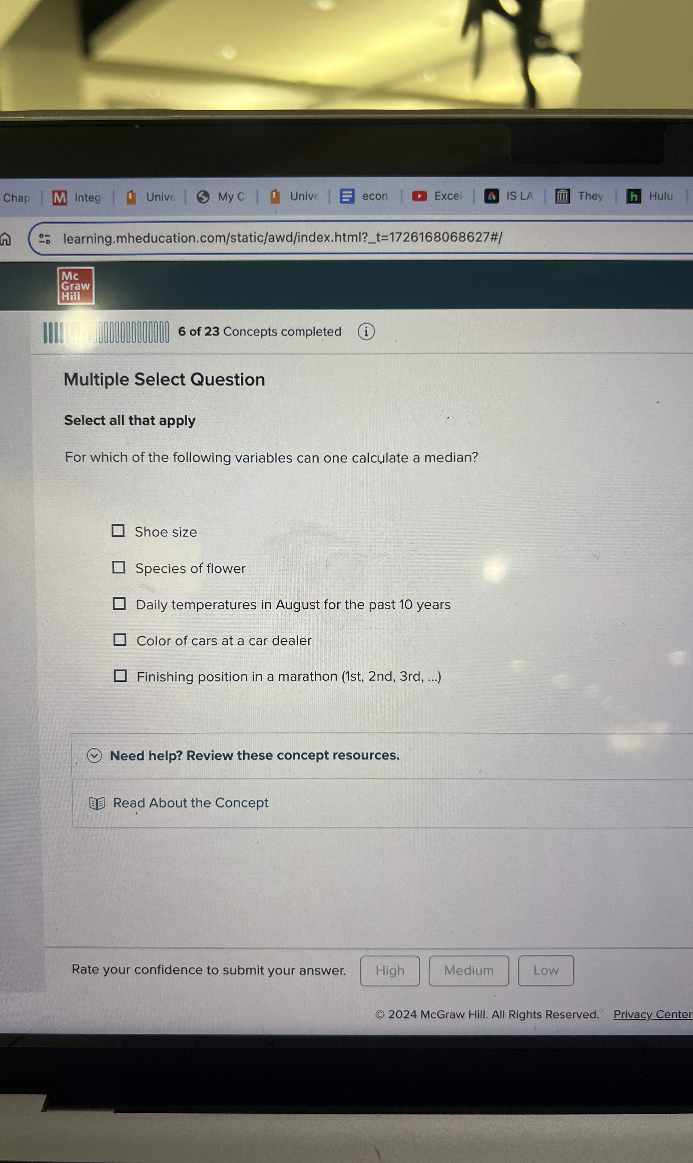  Multiple Select Question Select all that apply For which of the