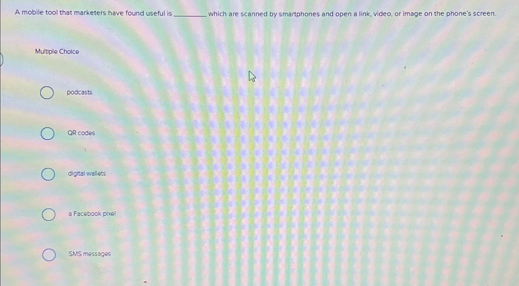  A mobile tool that marketers have found useful is which are
