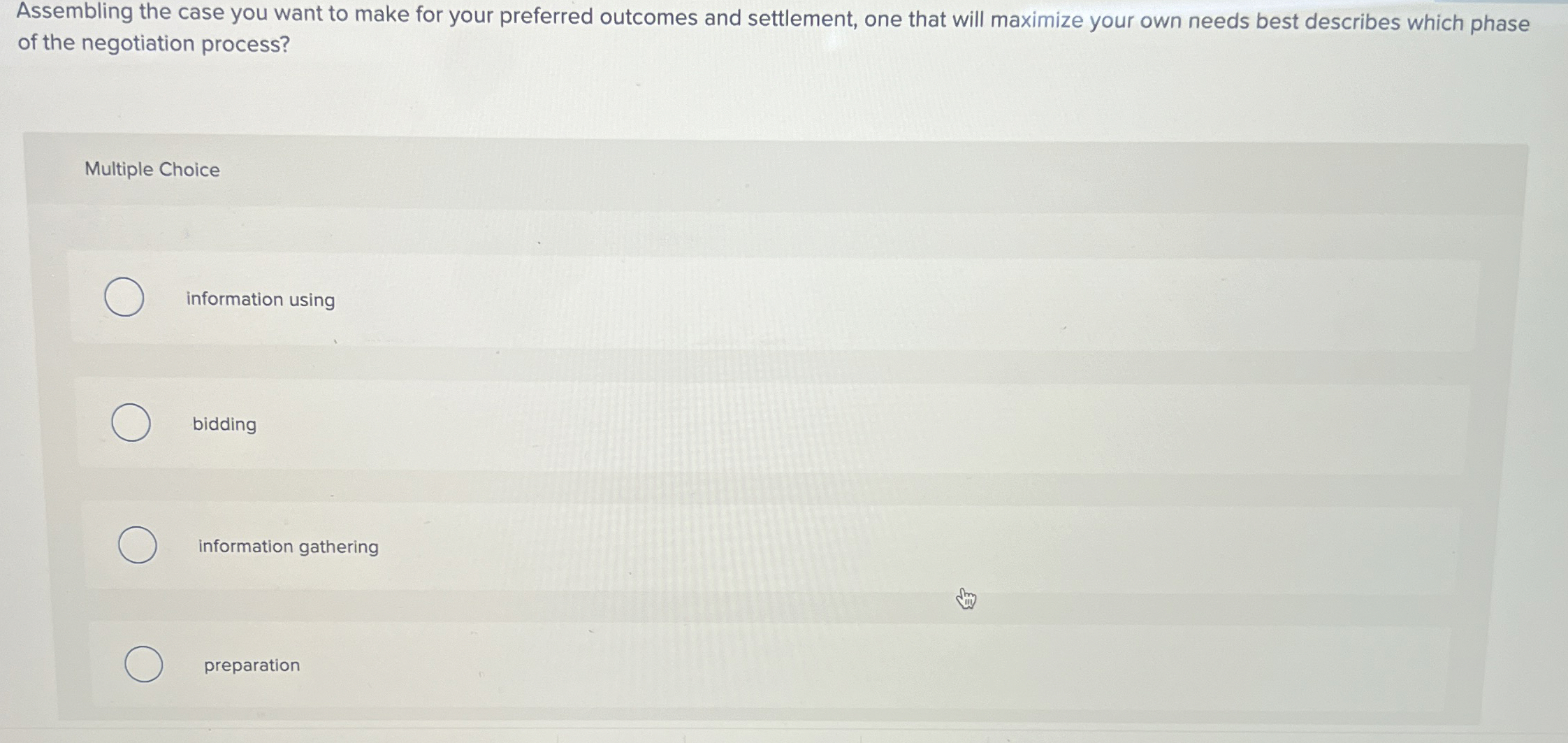  Assembling the case you want to make for your preferred outcomes